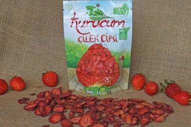 Uygun fiyatlı çilek cipsi