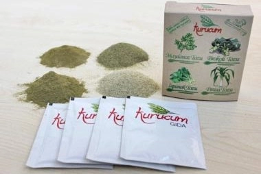 Yeşil sebze tozları