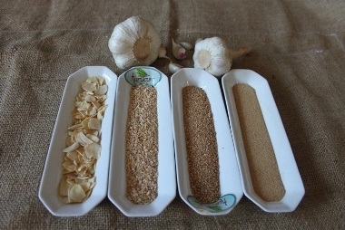 Kurutulmuş sarımsak tozu