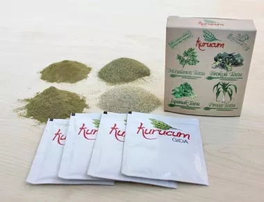 green vegetables powder